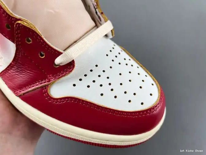 1st Kicks Shoes LA HV8563-600 Jordan High x Union 1 Air OG 0608